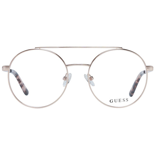 Montures optiques pour femmes en or rose