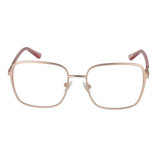 Montures optiques pour femmes en or rose