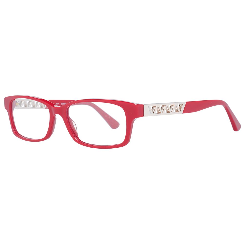 Monturas ópticas rojas para mujer