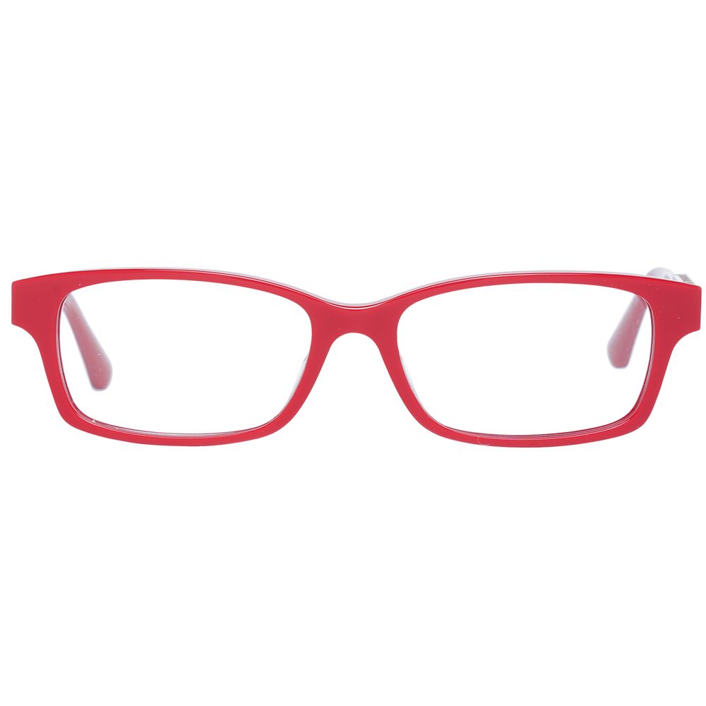 Monturas ópticas rojas para mujer