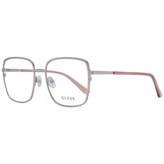 Montures optiques pour femmes en or rose