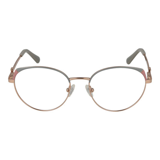 Montures optiques pour femmes en or rose