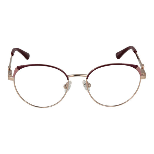 Montures optiques pour femmes en or rose