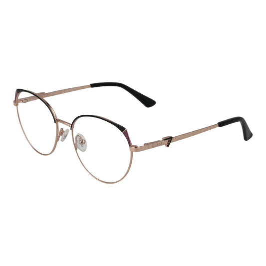 Montures optiques pour femmes en or rose