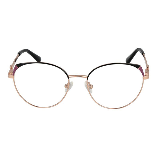 Montures optiques pour femmes en or rose