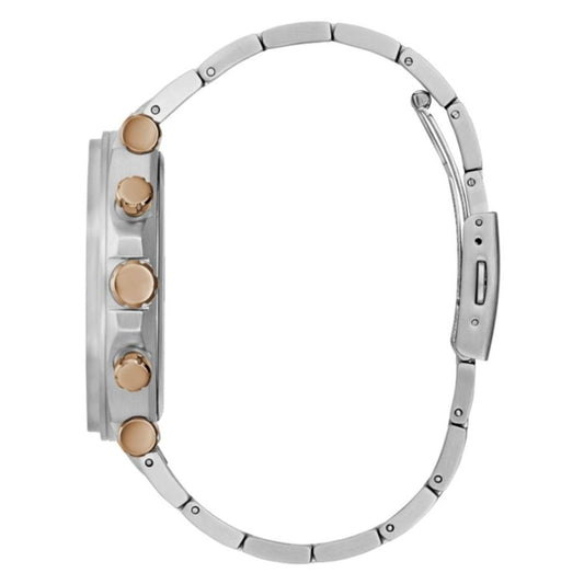 Montre en acier inoxydable gris