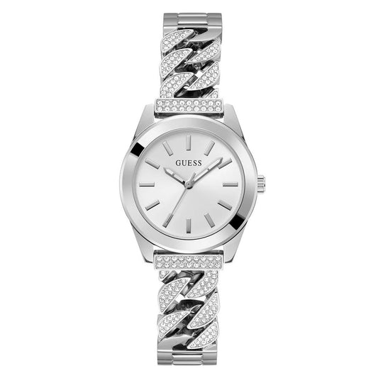 Montre en acier inoxydable gris