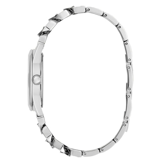 Montre en acier inoxydable gris