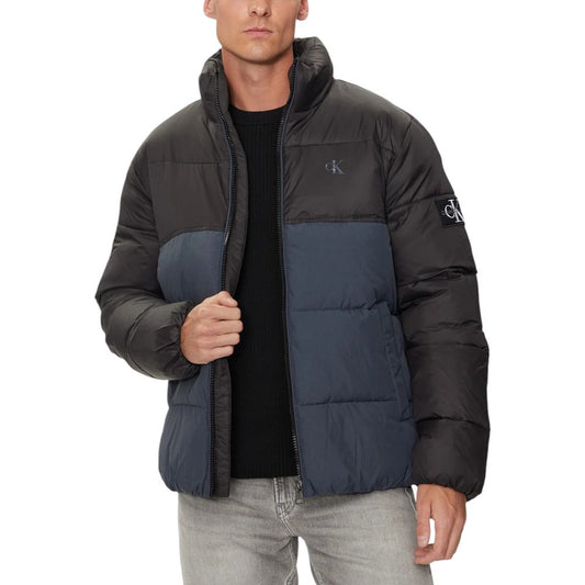 Vestes et manteaux bleus en polyamide recyclé