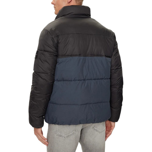 Vestes et manteaux bleus en polyamide recyclé