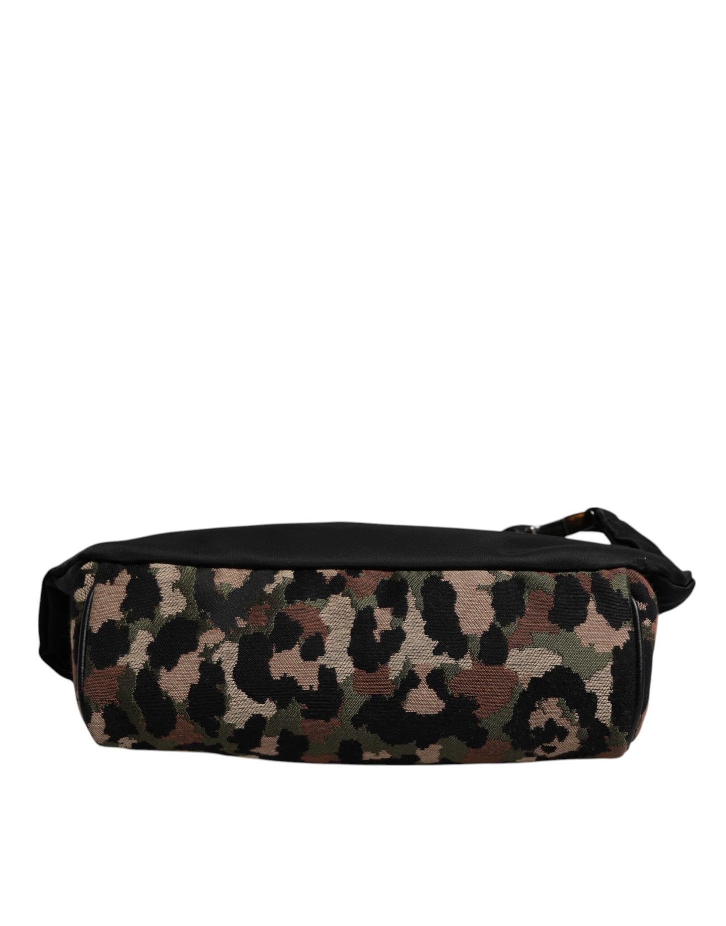 Riñonera con cinturón y logo DG de leopardo multicolor