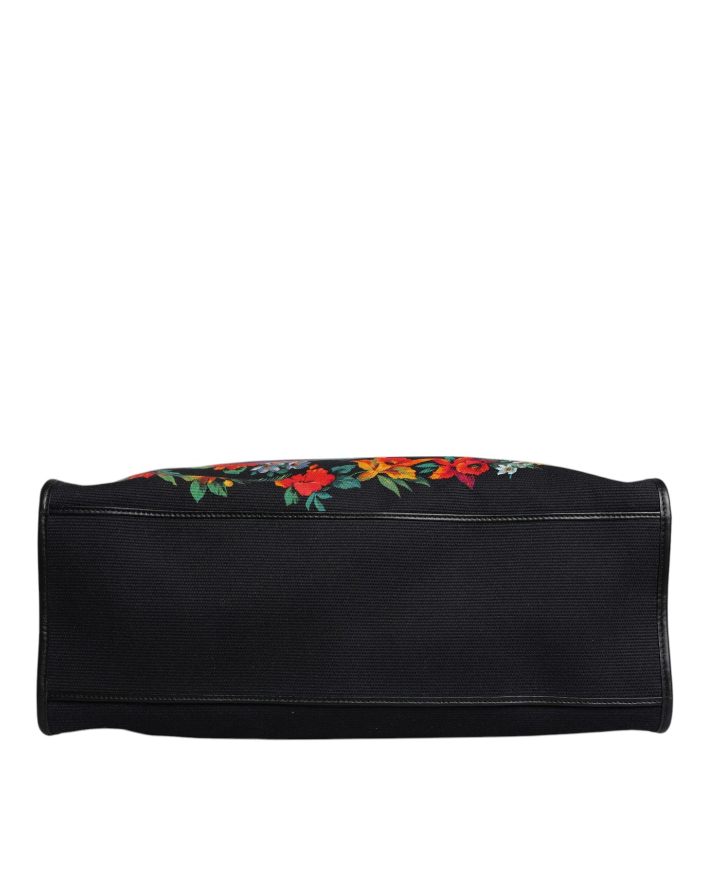 Bolsa de compras con asa superior y estampado gráfico multicolor