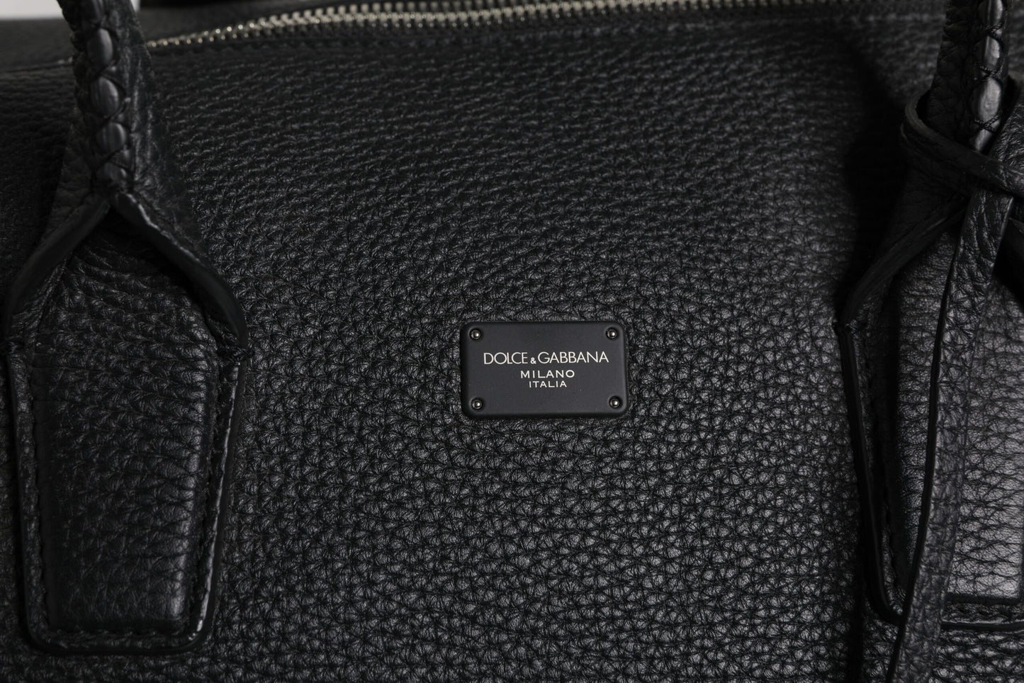 Bolso bandolera de piel de becerro negra