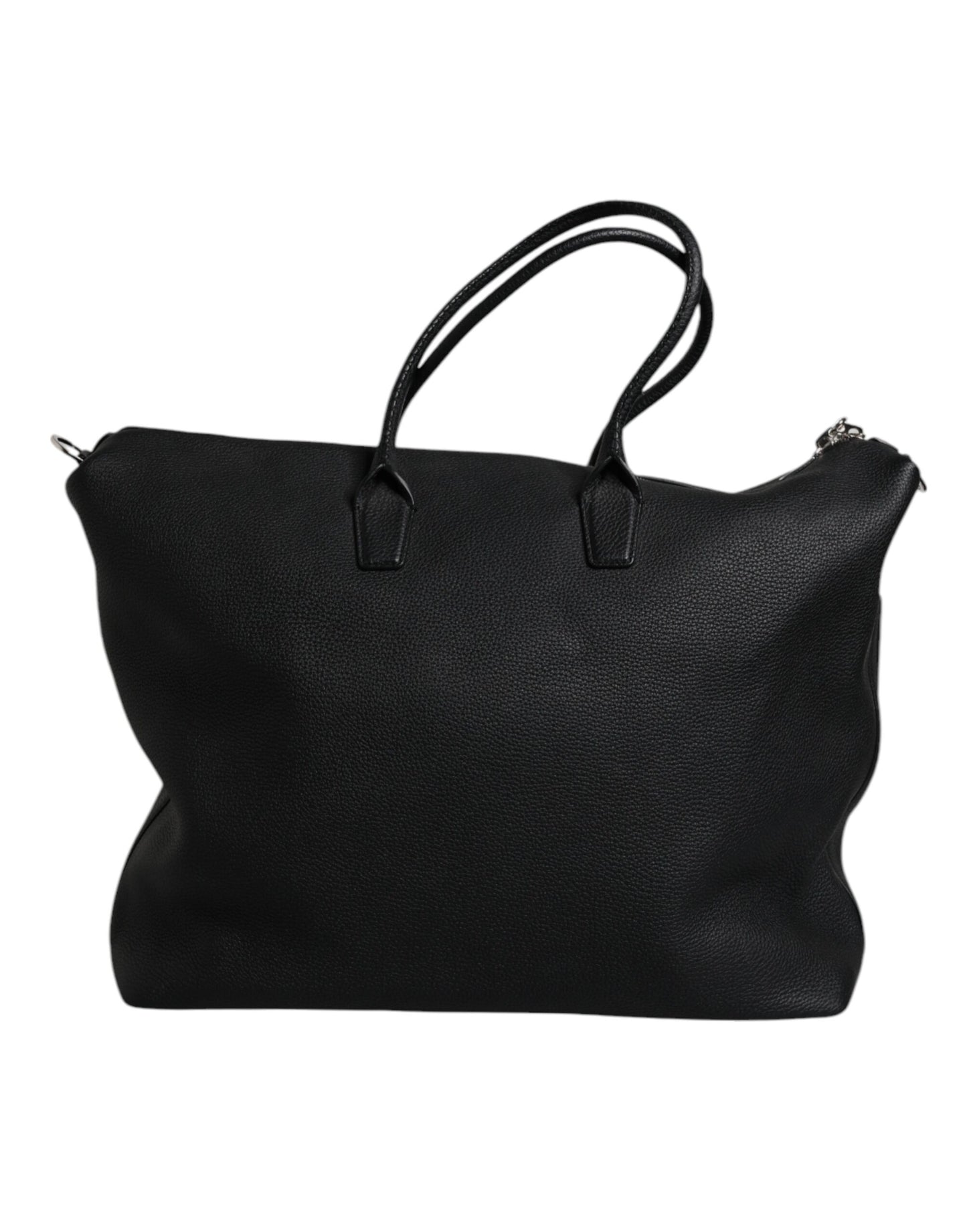 Bolso bandolera de piel de becerro negra