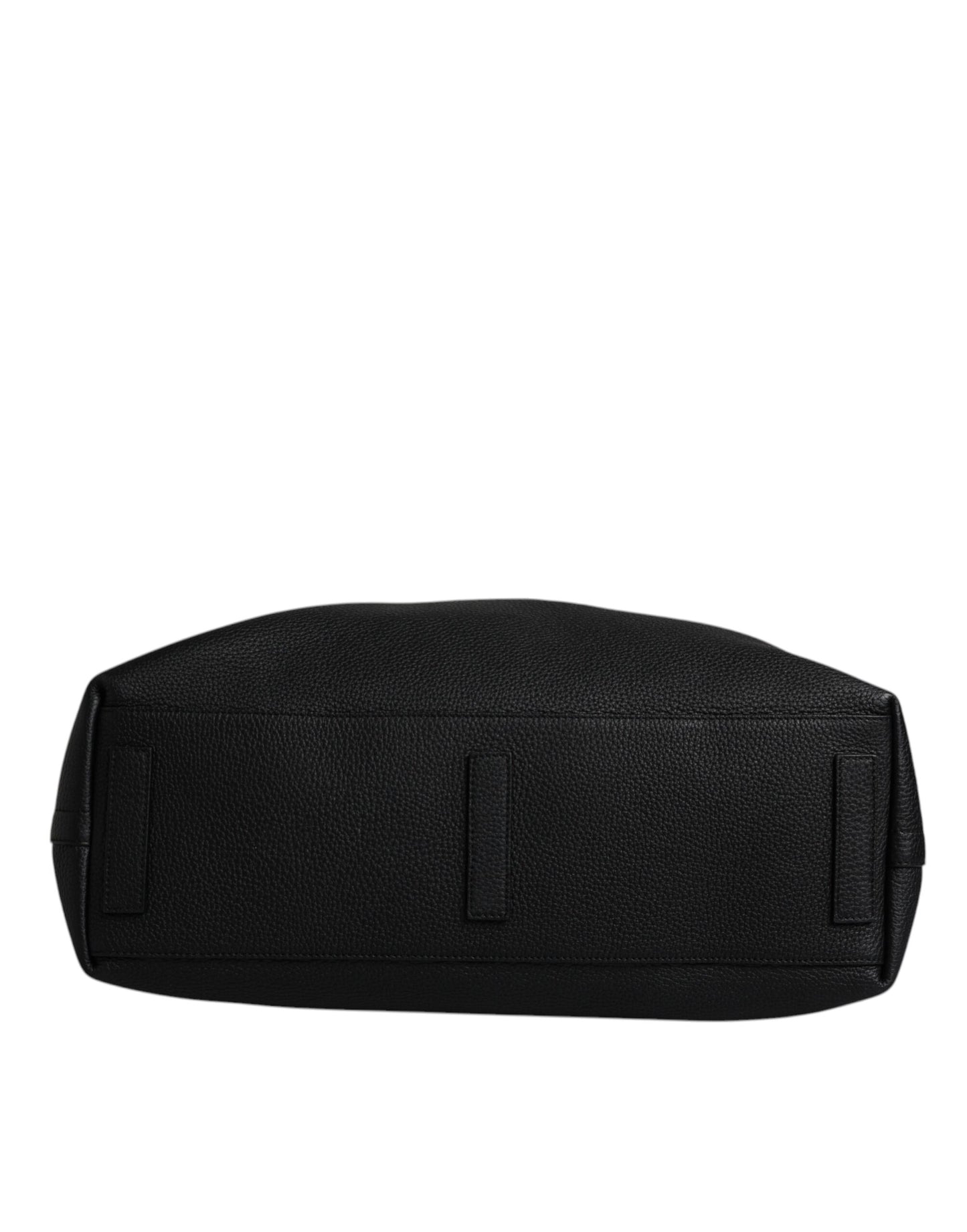 Bolso bandolera de piel de becerro negra