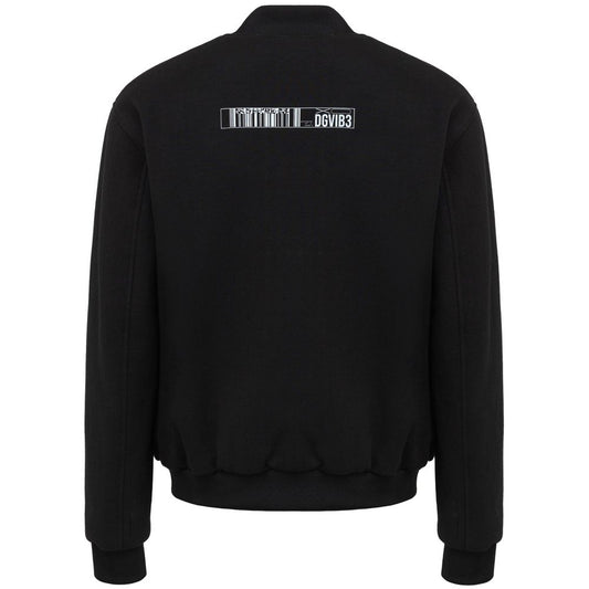 Black Viscose Jackets & Coat