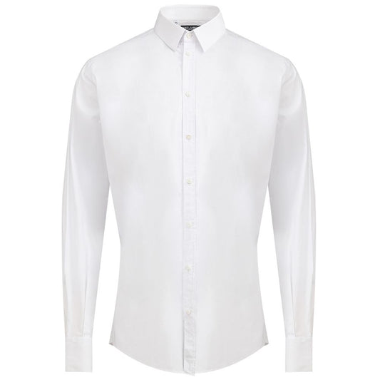 Chemise en coton blanc