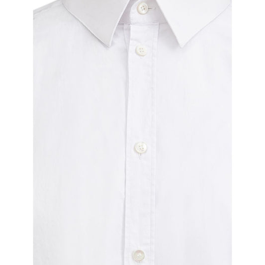Chemise en coton blanc
