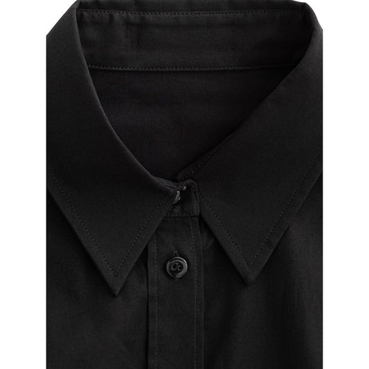 Chemise en coton noir