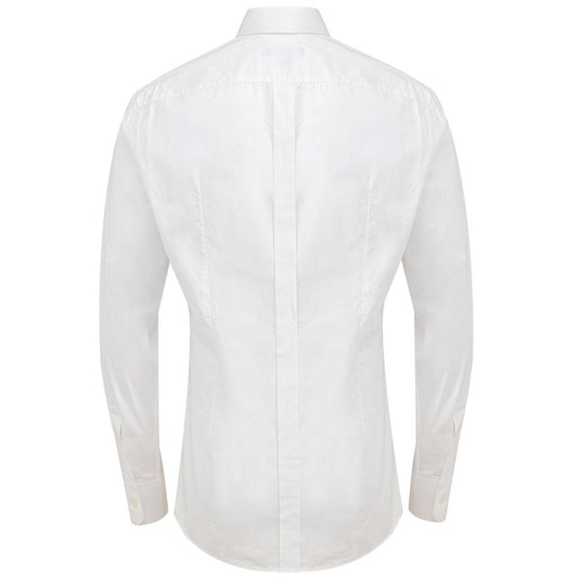 Chemise en coton blanc