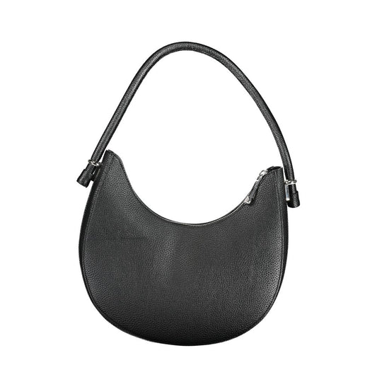 Sac à main en polyéthylène noir