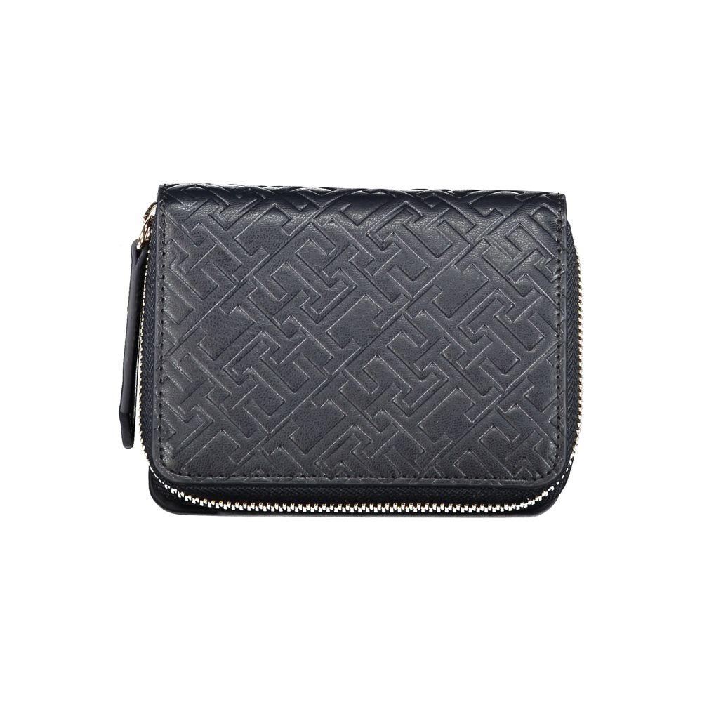 Cartera de polietileno azul