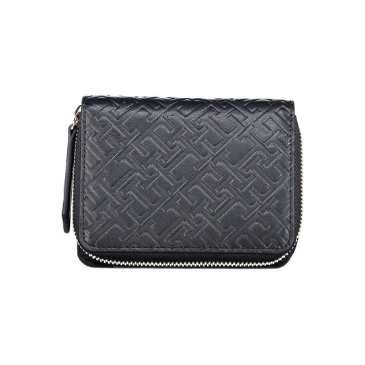 Cartera de polietileno azul