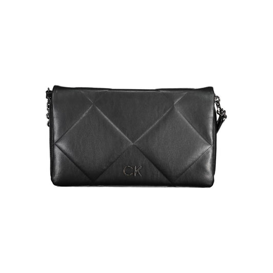 Sac à main en polyester noir