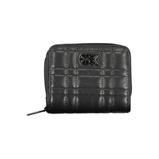 Cartera de mujer de poliéster negro