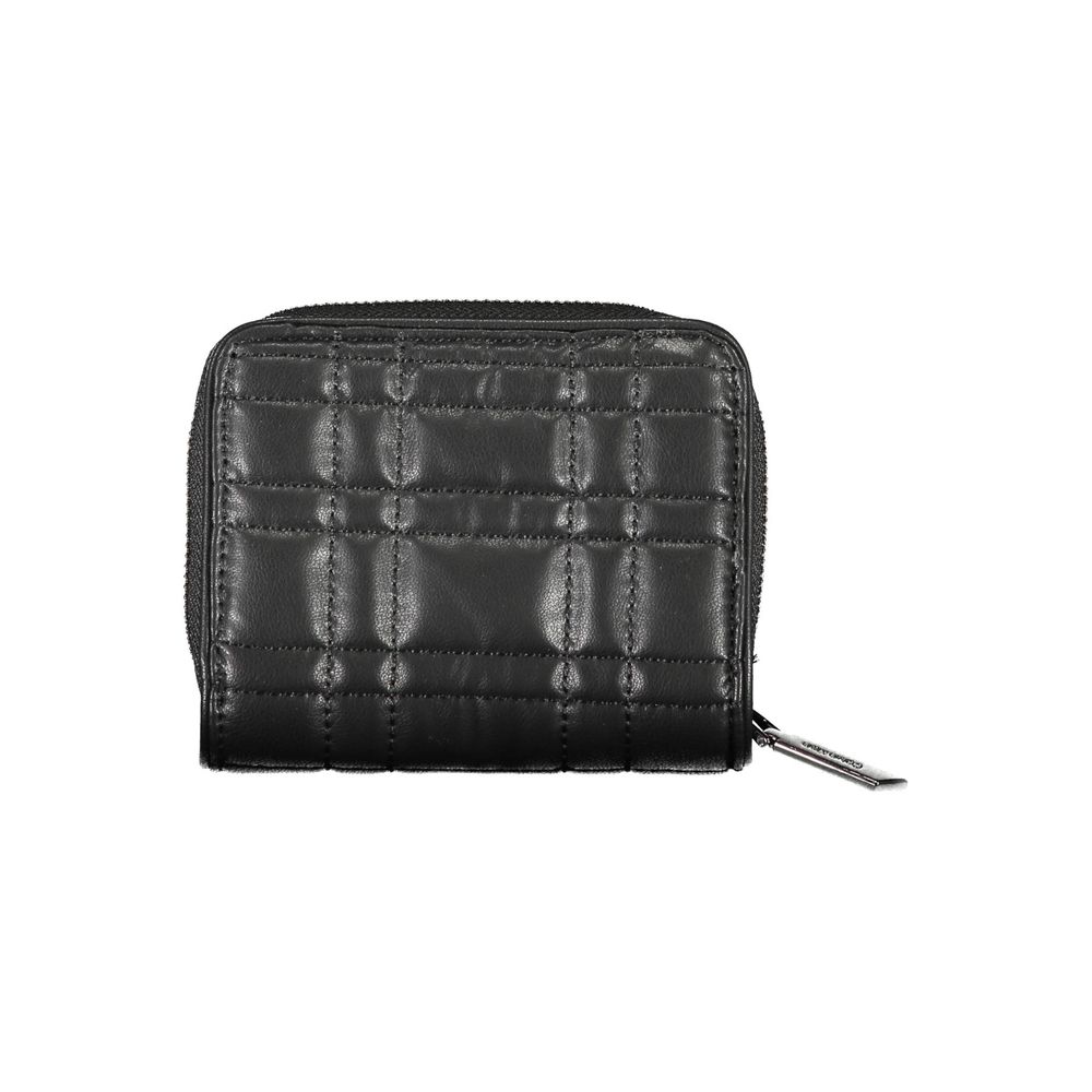 Cartera de mujer de poliéster negro