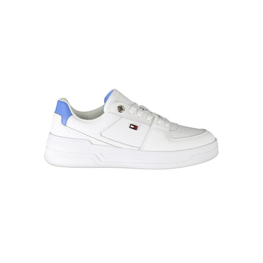 Zapatilla deportiva de poliéster blanca
