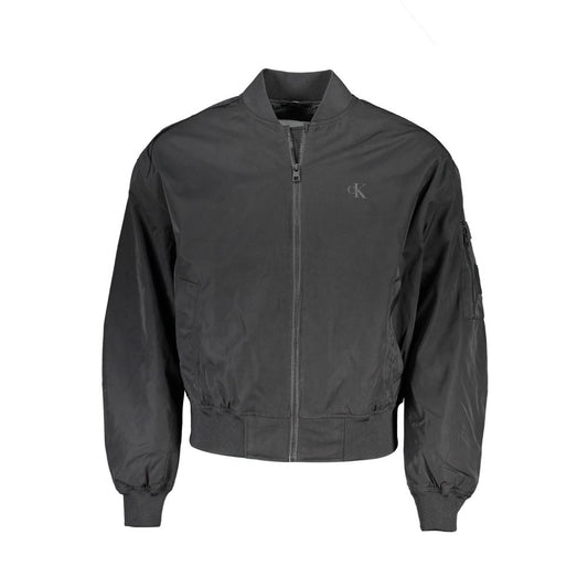 Chaqueta elegante de manga larga con cremallera