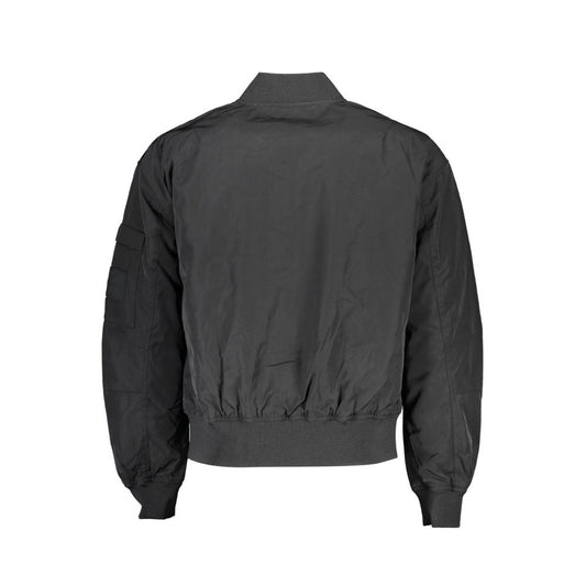 Chaqueta elegante de manga larga con cremallera