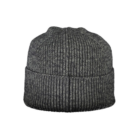 Gorra de poliamida negra para hombre