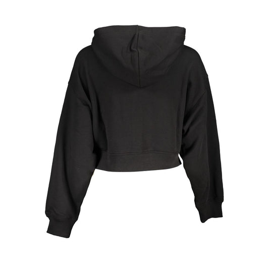 Sweat à capuche chic en noir intemporel