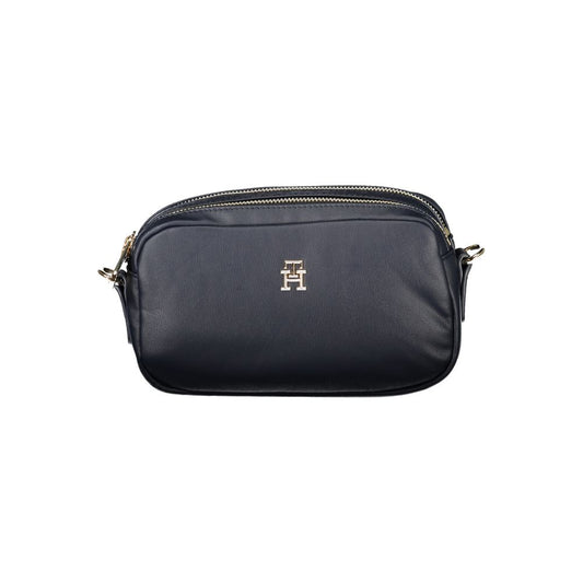 Sac à main femme en polyester bleu