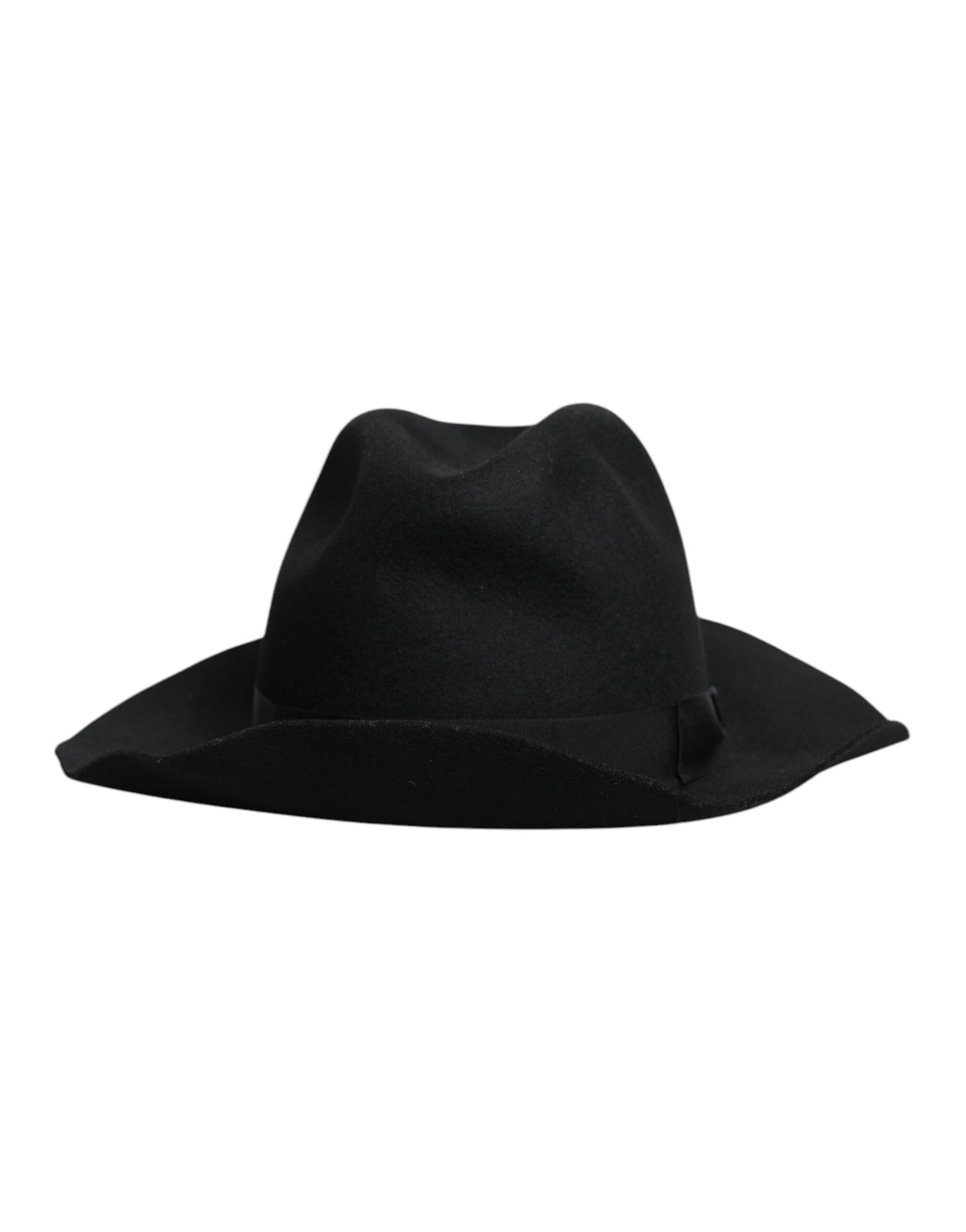 Chapeau Fedora Trilby noir à large bord