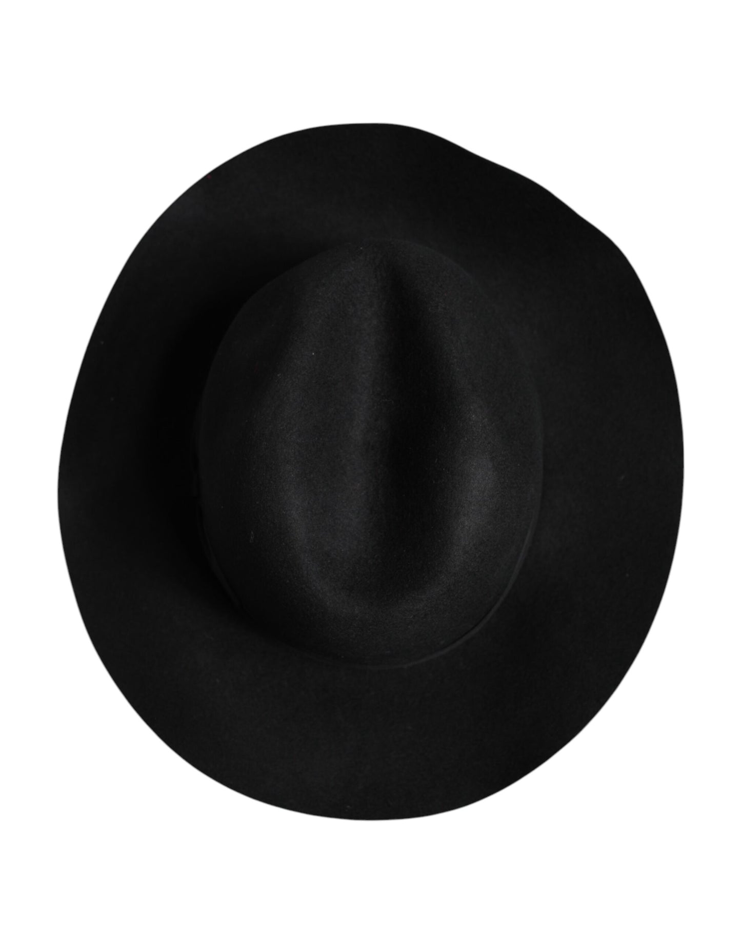 Chapeau Fedora Trilby noir à large bord