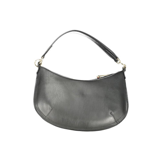 Sac à main en polyéthylène noir