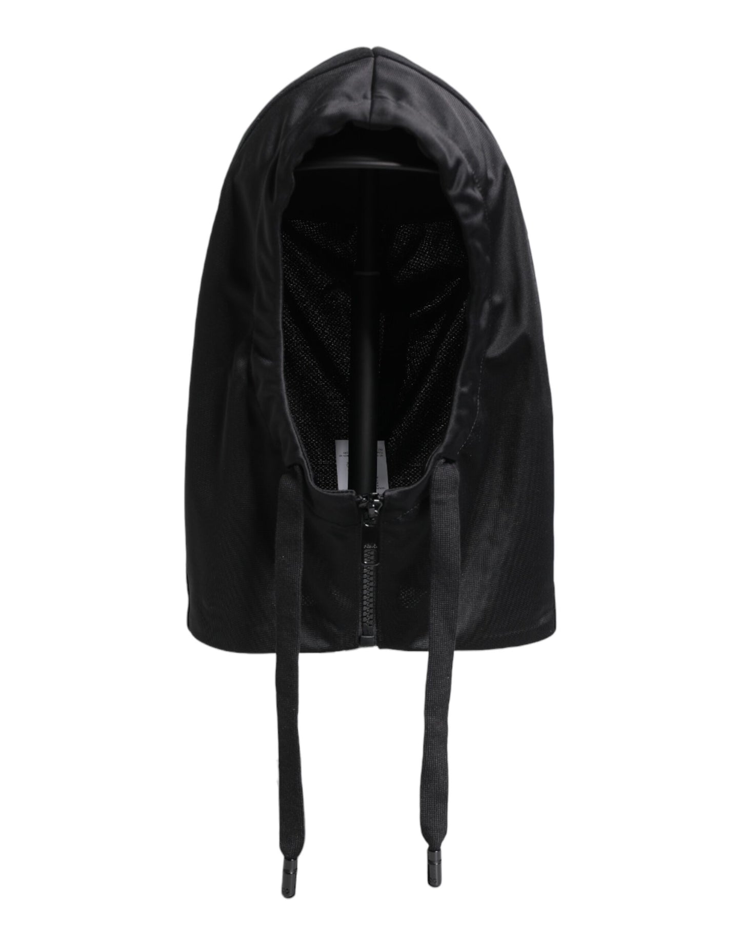 Chapeau enveloppant en polyester noir