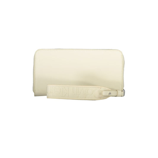 Cartera de polietileno beige