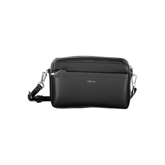 Sac à main femme en polyester noir
