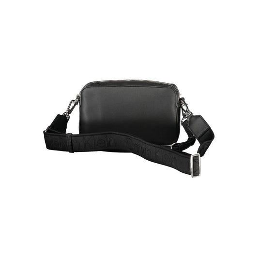 Sac à main femme en polyester noir