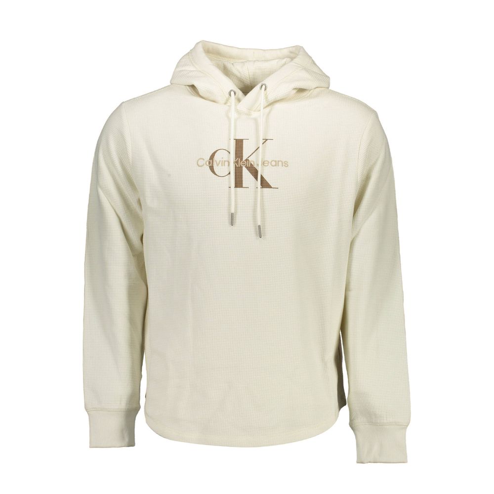 Pull homme en coton blanc