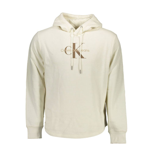Pull homme en coton blanc