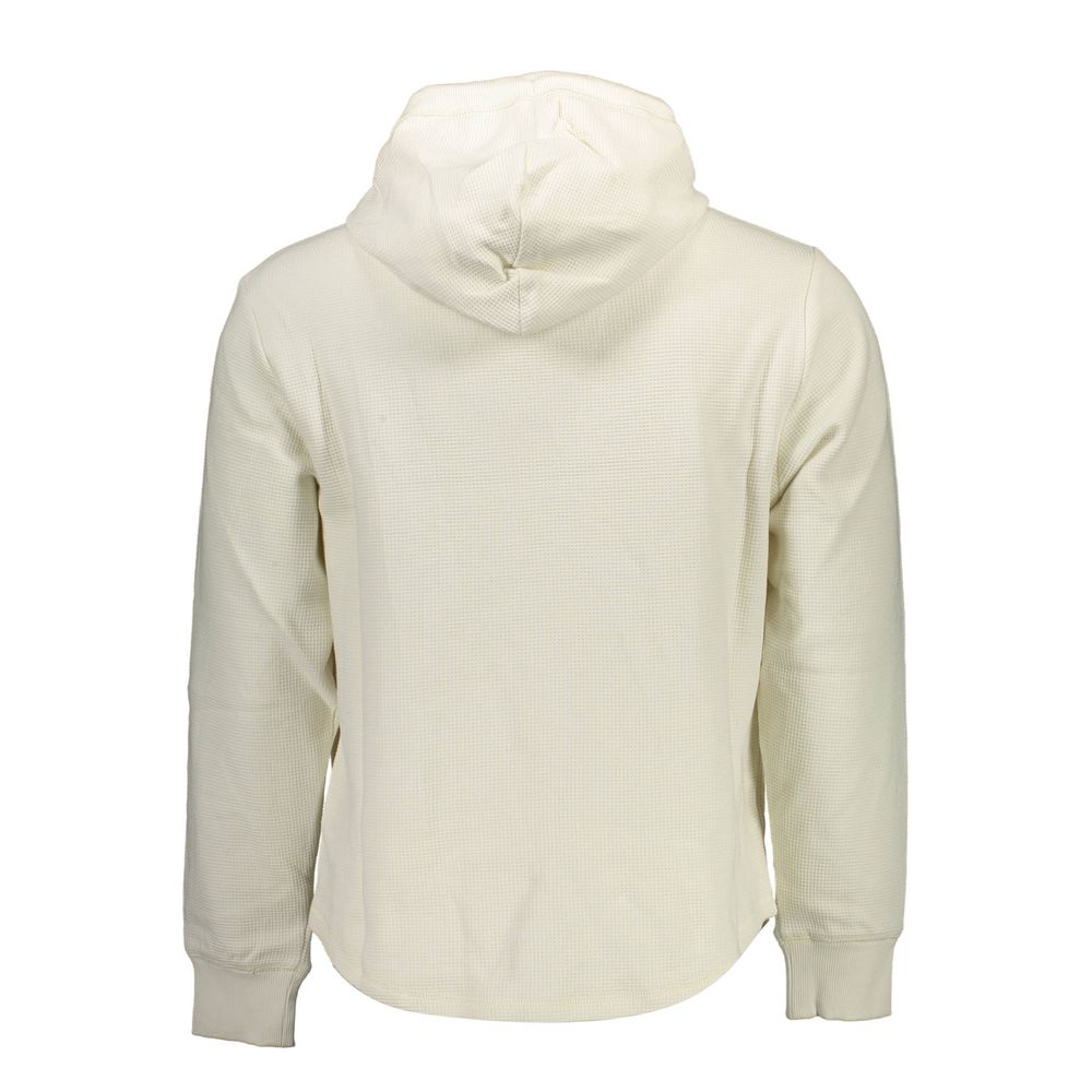 Pull homme en coton blanc
