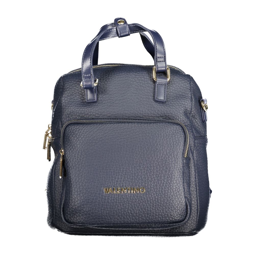 Sac à dos bleu en polyéthylène pour femme