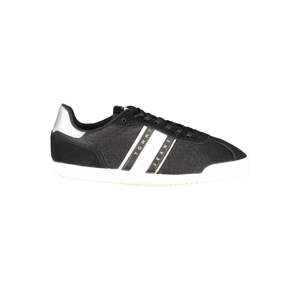 Baskets noires en polyester pour femmes