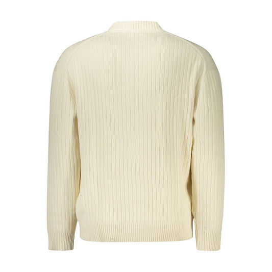 Suéter blanco de algodón para hombre