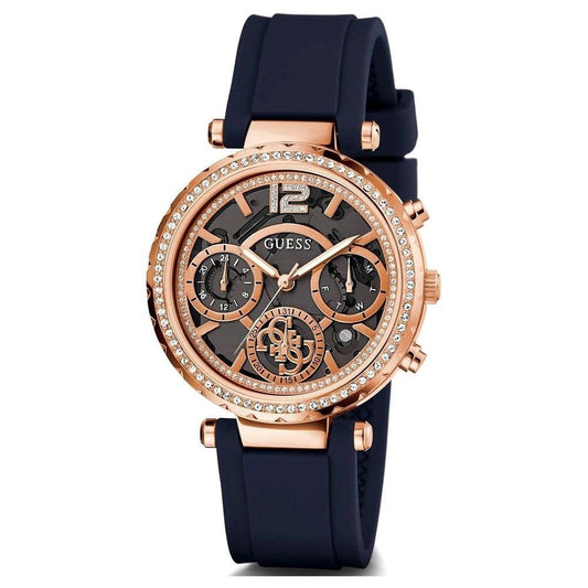 Montre synthétique bleue